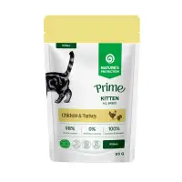 Nature s Protection Prime All Breed Kitten cu Pui si Curcan 85 Gr