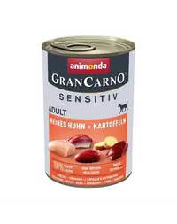 ANIMONDA Grancarno Sensitive pui si cartofi, hrana caini sensibili 400 g