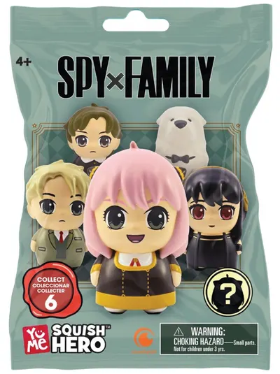 Antistress YuMe Animation: Spy x Family - Squish Hero, sortiment