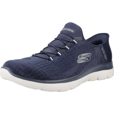 Pantofi Sport Skechers Model Summits-classy Night Slip-ins Culoare Albastru