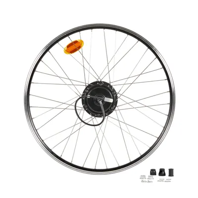 Roată Spate Bicicletă Polivalentă 26" Perete Dublu Motorizat Frânare Saboți
