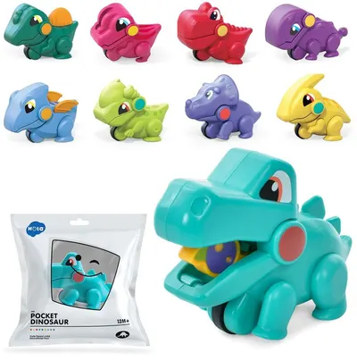Figurină Hola Toys - Dinozaur de buzunar, sortiment