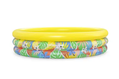Bestway Piscina Gonflabila 3 Inele Floral 168 X 38 Cm