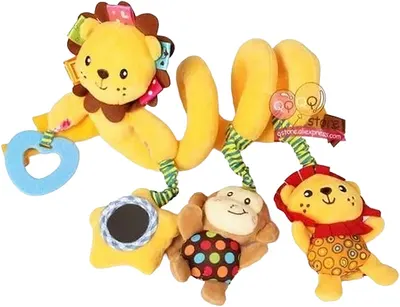 Spirală moale cu activități Smart Baby - Animale