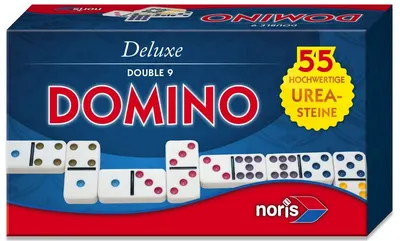 Joc pentru copii Noris - Domino Deluxe Double 9