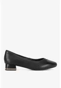Pantofi dama 5905588891321 - Piele naturala - Negru - Negru