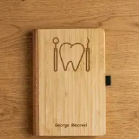 Caiet elegance personalizat pentru Dentist