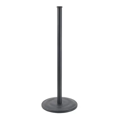 Suport pentru hârtie igienică negru mat din oțel Lava – Metaltex