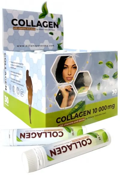 Collagen, 10 000 mg, 30 shoturi х 25 ml, BY Supplements