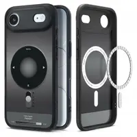 Husa MagSafe pentru Apple iPhone 17 Air, Spigen, Ultra Hybrid Classic, Neagra ACS10323