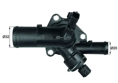 Termostat lichid racire (108 C, in carcasa) potrivit RENAULT CLIO III, MODUS, TWINGO II 1.2 12.04