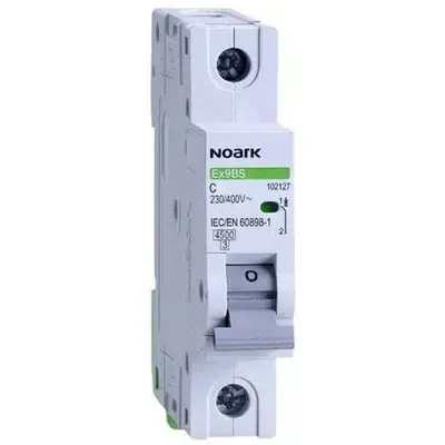 Siguranta automata Ex9BS 1P, 2A, 4.5kA curba C Noark 102117