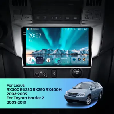 Navigatie Auto Teyes CC4 Lexus RX 2003-2023 6+64GB 9.5" QLED Octa-core 2.7Ghz, Android 4G Bluetooth 5.1 DSP