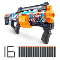 Blaster X-Shot Skins - Last Stand, Sonic, 16 săgeți moi