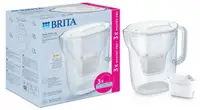 Cană de filtrare apă BRITA - Style Essential XL, 3 filtru, 3.6 l, alb
