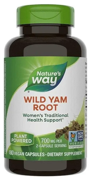 Wild Yam Root, 180 capsule, Nature's Way