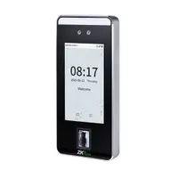 Terminal control acces facial standalone IP ZKTeco VL-SPEEDFACE-V5LN-P-1-W, 2 MP, ecran 5 inch, 10.000 fete, 10.000 carduri, 200.000 evenimente