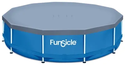 Husă pentru piscină cu cadru metalic Polygroup - FunSicle, Ø 305 cm