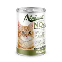 Hrană umedă Premium pentru pisică Alphapet, cu carne de miel, 400 g