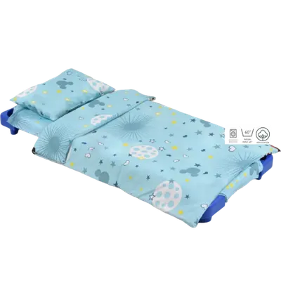 Set Lenjerie cu pilota si perna pentru patut gradinita diverse modele