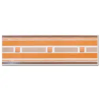 Brau decorativ faianta baie / bucatarie Garza Hisar Beige 8 x 25