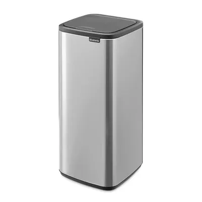 Coș de gunoi argintiu mat cu senzori de atingere din oțel 30 l Bo Touch – Brabantia