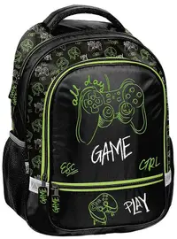 Ghiozdan școlar Paso Game - All Day, Cu 2 compartimente