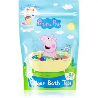 Peppa Pig Colour Bath Tabs tablete colorate efervescente pentru baie 9x16 g