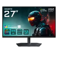 Monitor Consumer GIGABYTE MO27Q2A, 27", 2560 x 1440 pixeli, Black, 2 ani Garantie