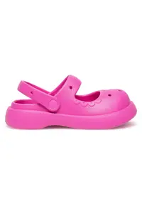 Sandale copii - roz - material sintetic -