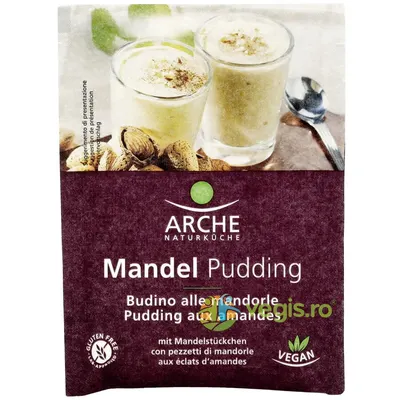 Pudra de Budinca de Migdale fara Gluten Ecologica/Bio 46g