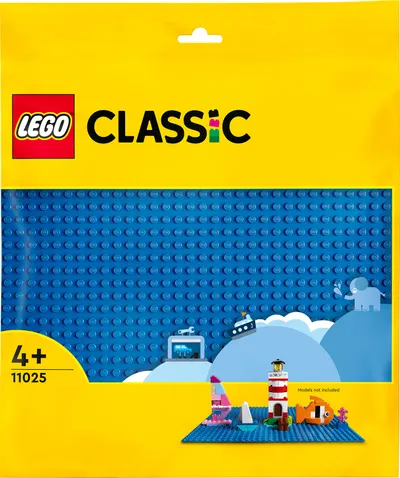 Constructor LEGO Classic - Placa de baza, albastra (11025)