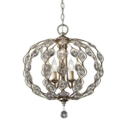 Corp de iluminat suspendat, lustra Leila 3 Light Chandelier