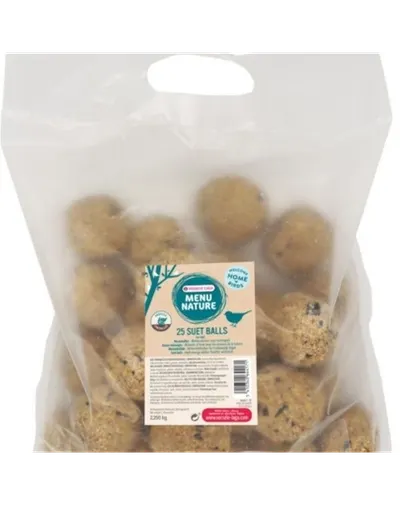 VERSELE-LAGA Menu Nature, 25 de bile de grăsime pentru păsările care iernează, 2,5 kg