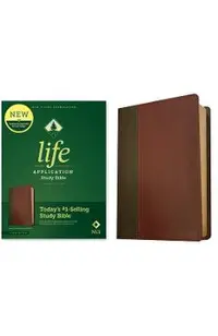 NLT Life Application Study Bible, Third Edition (Red Letter, Leatherlike, Brown/Tan)