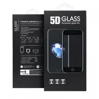 Folie de protectie Ecran OEM pentru Samsung Galaxy S25+ S936, Sticla Securizata, Full Glue, 5D, Neagra