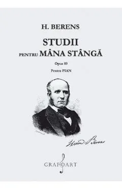 Studii pentru mana stanga. Opus 89 pentru pian