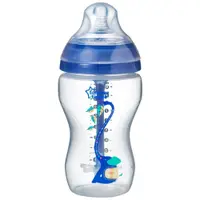 Biberon Advanced anticolici cu sistem de ventilatie Tommee Tippee 340 ml blue