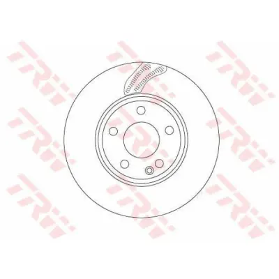 Disc frana TRW DF6591