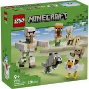 LEGO Minecraft. Atac in desert cu un jocheu de gaini, 428 piese