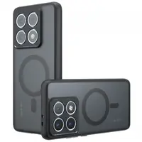 Husa MagSafe pentru Xiaomi 14T Pro, Techsuit, PureFrost, Neagra Satinata