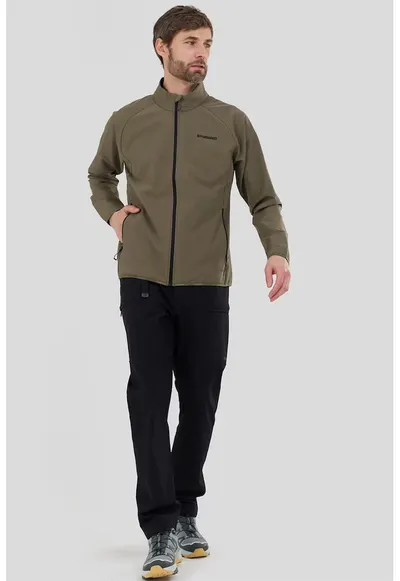Pantaloni cu talie ajustabila - pentru trekking Elkford - Negru