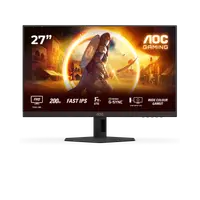 Monitor Gaming AOC 27G4HRE, 27", 1920 x 1080 pixeli, Black, Red, 3 ani Garantie