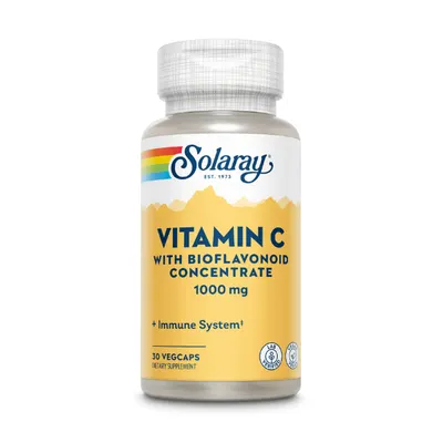 Solaray Vitamina C 1000 mg | 30 capsule vegetale
