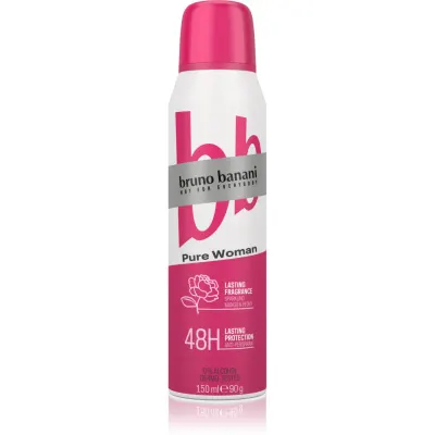 Bruno Banani Pure Woman Sparkling Mango & Peony antiperspirant 48 de ore pentru femei 150 ml