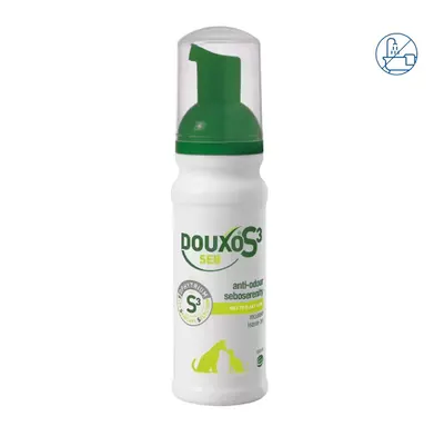 Sampon uscat, Douxo S3 Seb Mousse, 150 ml