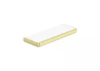 Raft dus Roca Tempo A817040VA0, montare pe perete, 300 x 110 mm, metal/sticla, mat, Alama