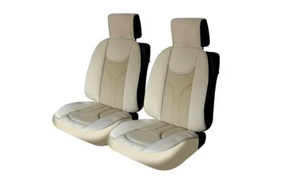 Huse scaun anatomic bej- Set 2 buc