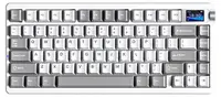 Tastatură mecanică Aula - NOVA75, wireless, LEOBOG Star Vector, RGB, alb/gri