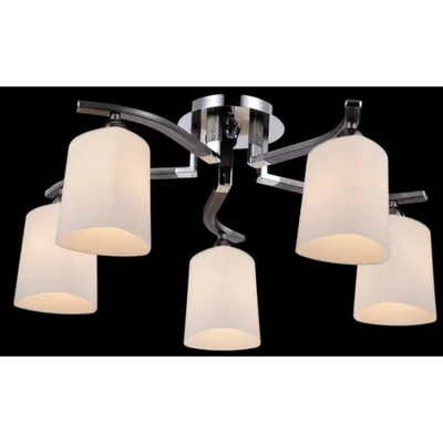Candelabru Eurosize Sol,5 x E14, 230V, D.610cm,H.260 cm,Crom